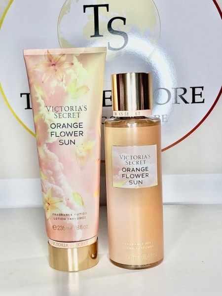 lait parfumé orange flower sun
